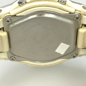 【1円スタート】 訳あり カシオ 腕時計 BGA-116 Baby-G クオーツ シルバー レディース CASIOの画像4