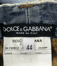 ドルチェアンドガッバーナ デニムスカート ダメージ加工 レディース 44 L DOLCE＆GABBANA_画像3