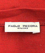 美品 パオロペコラ Vネック 長袖Tシャツ メンズ L L PAOLO PECORA_画像3