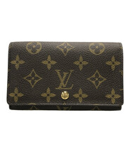 ルイヴィトン 二つ折り財布 ポルトフォイユ トレゾール M61736 モノグラム レディース Louis Vuitton_画像1