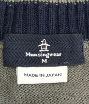 マンシングウェア 長袖ニット メンズ M M MUNSINGWEAR_画像3