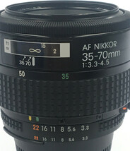 訳あり ニコン 交換用レンズ AF nikkor 35-70mm F3.3-4.5 NIKON_画像5