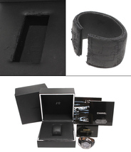 シャネル 腕時計 セラミック デイト J12 H0680 クオーツ ブラック レディース CHANEL_画像8