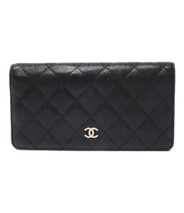 シャネル 長財布 シルバー金具 レディース CHANEL