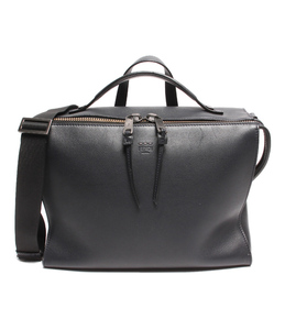  Fendi 2way leather briefcase messenger bag 7VA400-1D5 168 0397 selection rear men's 
