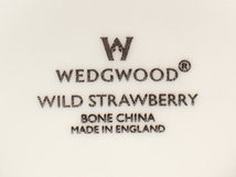美品 ウェッジウッド カップ＆ソーサー 2客セット ペア ワイルドストロベリー Wild Strawberry_画像4
