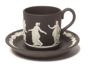 ウェッジウッド デミタスカップ＆ソーサー ジャスパー ダンシングアワー WEDGWOOD