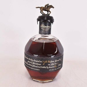 1円～★ブラントン シングルバレル ブラックラベル 1995年 750ml 40% バーボン Blanton's E120214