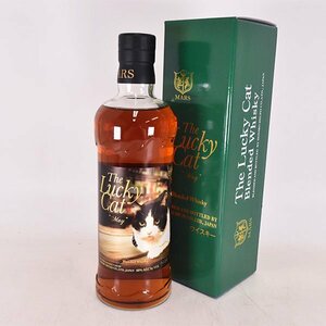 大阪府内発送限定★本坊酒造 マルス ザ ラッキーキャット メイ ＊箱付 700ml 40% ウイスキー The Lucky Cat MARS E120197