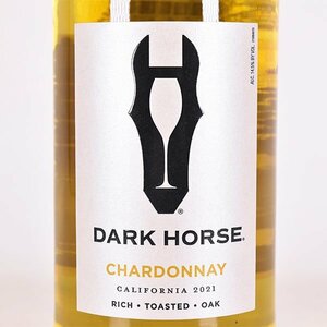 ★ダーク ホース シャルドネ 2021年 白 750ml 14.5% カリフォルニア DARK HORSE E190208