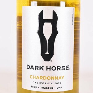 ★ダーク ホース シャルドネ 2021年 白 750ml 14.5% カリフォルニア DARK HORSE E190210