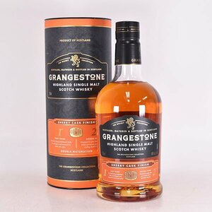 ★グランジストン シェリーカスク フィニッシュ ＊箱付 750ml 40% ハイランド シングルモルト GRANGESTONE E190051