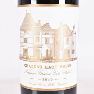 ★シャトー オー ブリオン 2017年 赤 750ml 14% グラーブ ★五大シャトー CHATEAU HAUT-BRION F020333