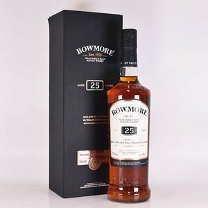 ★ボウモア 25年 ＊箱付 700ml 43% アイラ BOWMORE F020409