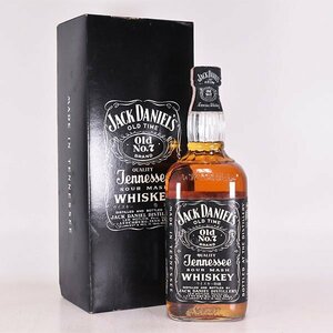 1円～★ジャック ダニエル オールド No.7 ★特級 ＊箱付 750ml 45% テネシーウイスキー JACK DANIEL'S OLD E260437