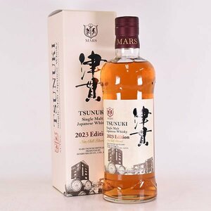1 jpy ~* Osaka (metropolitan area) inside shipping limitation (pick up) *book@. sake structure maru s single malt Tsu .2023 edition * box attaching 700ml 50% whisky TSUNUKI E260511