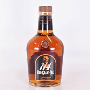 1 иен ~* Old gran dado114 устойчивый старый этикетка 750ml 57% Bourbon OLD GRAND DAD E260243