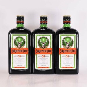 3 pcs set *ie-ga- Meister 700ml 35% Germany liqueur iega-jagermeister E26S041