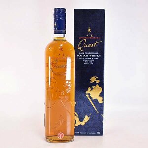 1円～★ジョニーウォーカー クエスト ＊箱付 750ml 40% スコッチウイスキー JOHNNIE WALKER E260523