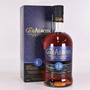 ★グレンアラヒー 15年 ＊箱付 700ml 46% スペイサイド Glen Allachie F020417