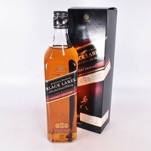 ★ジョニーウォーカー ブラックラベル 12年 シェリーエディション ＊箱付 700ml 40% スコッチ JOHNNIE WALKER F020079