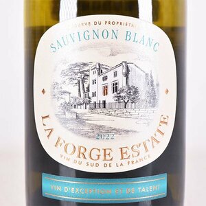 ★ラ フォルジュ エステイト ソーヴィニヨン ブラン 2022年 白 750ml 12% フランス La Forge Estate F020114