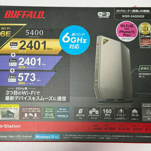 【未使用】BUFFALO WSR-5400XE6 Wi-Fi 6E 対応無線LANルーター バッファロー【送料無料】