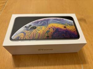 Apple iPhone Xs Silver 64GB 元箱と付属品のみ ほぼ未使用品