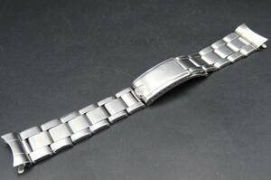 希少 1円～! ROLEX ロレックス 純正リベットブレス 7206 FF82 70年1期 取付け幅20mm ヴィンテージ メンズ 腕時計 パーツ ベルト TTKLG8625