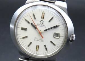 1円 ジャンク品 正規品 OMEGA オメガ ジュネーブ ダイナミック 自動巻き 純正ブレス 1153/138 デイト ヴィンテージ メンズ腕時計 TTKLG5854