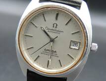 1円～! ジャンク品★正規品 OMEGA オメガ 168.0056 コンステレーション 自動巻き Cal.1011 クロノメーター デイト メンズ腕時計 SSCLG68_画像1