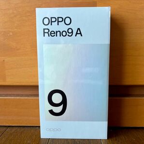 【新品未開封シュリンク付き】OPPO Reno9A ナイトブラック