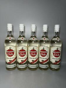  not yet . plug summarize 5 point Habana Club ane ho swing rum 750ml 40%.. goods Havana Club ANEJO BLANCO old sake CC0