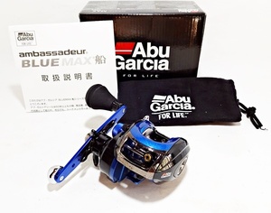 ★ 超美品 ★ アブ Abu Garcia BLUEMAX 船 両軸 ベイトリール 船釣り タイラバ カワハギ タチウオ アジ メバル 真鯛 ヒラメ マゴチ ★