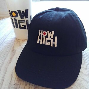 HOW HIGH LOW CAP BLACK