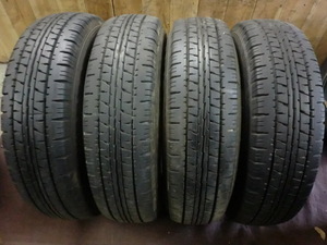 K108　総額12,000円～　バリ山　ダンロップエナセーブVAN01　195/80R15　107/105L　4本セット