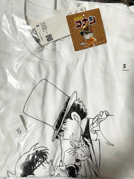 【新品未着用】名探偵コナン×ユニクロTシャツ　Sサイズ　江戸川コナン・怪盗キッド