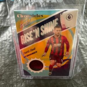 Panini 2019-20 Chronicles Lewis Cook Rise’N Shine Match Worn Material AFC Bournemouth No.RS-LC