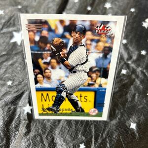2002 Fleer Triple Crown Jorge Posada NY Yankees No.191