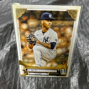 Topps 2022 GQ Luis Gil NY Yankees Rookie No.24G