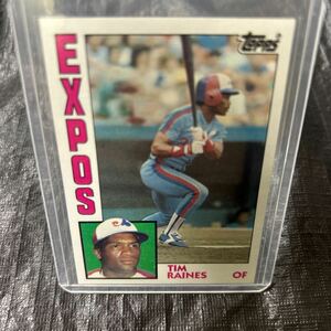 Topps 1984 Tim Raines Montreal Expos No.370