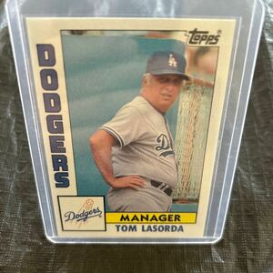 Topps 1984 Tom Lasorda LA Dodgers No.681