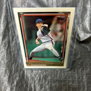 Topps 1992 Winner David Cone NY Mets No.195