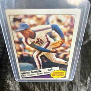 Topps 1985 Dwight Gooden NY Mets Record Breaker No.3