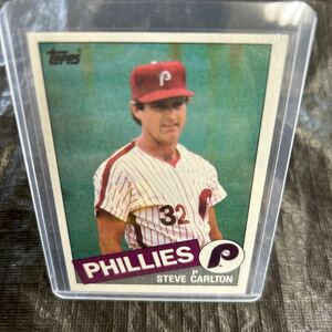 Topps 1985 Steve Carton Philadelphia Phillies No.360