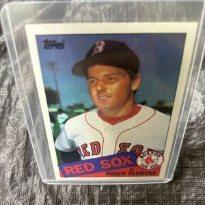 Topps 1985 Roger Clemens ロジャークレメンス　ルーキーカード　Boston Red Sox ボストンレッドソックス　No.181 Rookie Card 