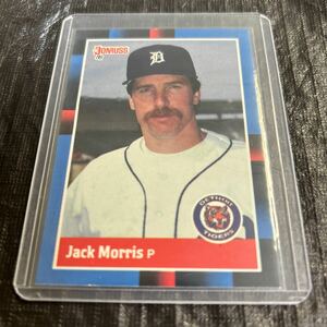 1988 Donruss Jack Morris Detroit Tigers No.127