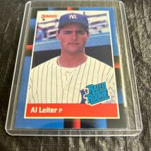 1988 Donruss Rated Rookie Al Leiter NY Yankees No.43 _画像1