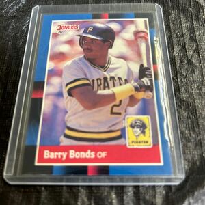 1988 Donruss Barry Bonds Pittsburg Pirates No.326 