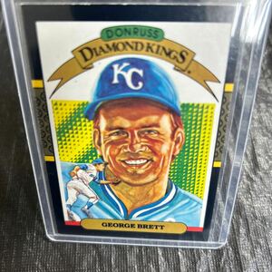 1986 Donruss Diamond Kings George Brett KC Royals No.15